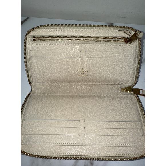 Louis Vuitton Zippy Wallet in Cream Empreinte Leather - Picture 2 of 8